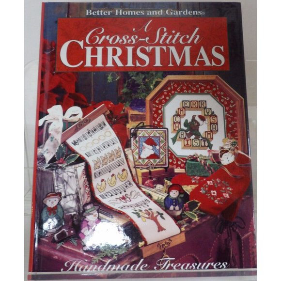 A Cross Stitch Christmas by Better Homes & Gardens "Handmade Treasures" ©1995 - Picture 1 of 16